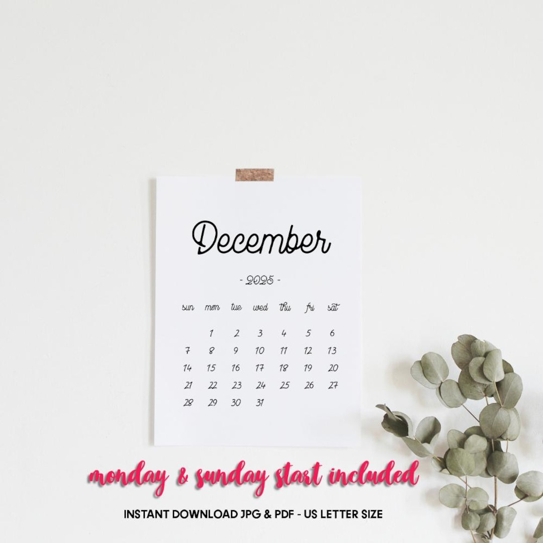 Printable Calendar December 2025, December Calendar, December 2025 inside Free Printable Pregnancy Announcement Calendar December 2025