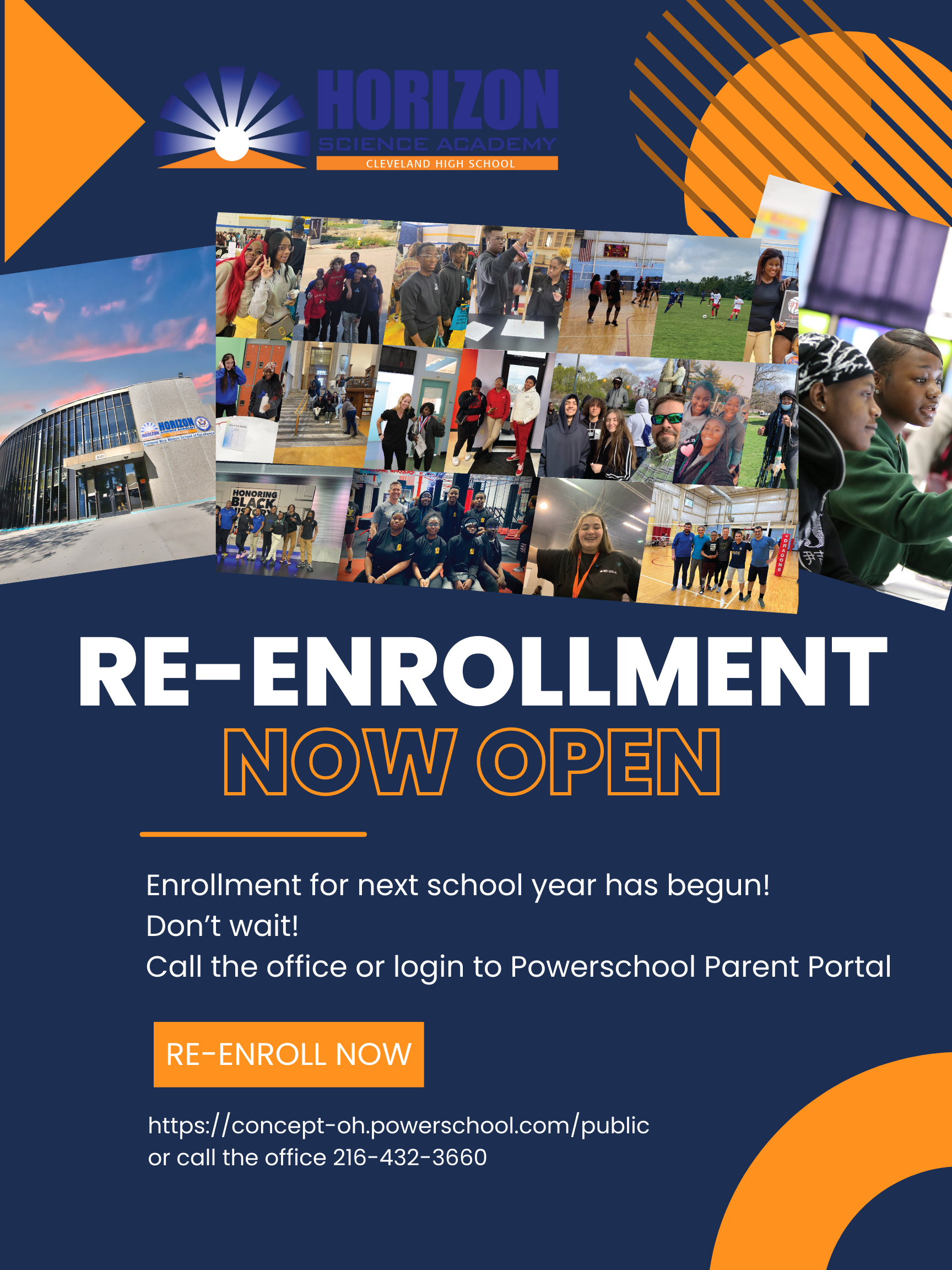 2025-2026 Re-Enrollment Is Now Open! | Horizon Science Academy throughout High School Enrollment 2026