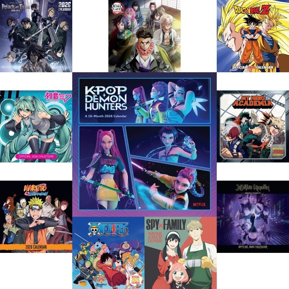 2026 Calendar Kpop Demon Hunters | Anime Manga | Hatsune Miku | My regarding Anime Calendar 2026 Dates