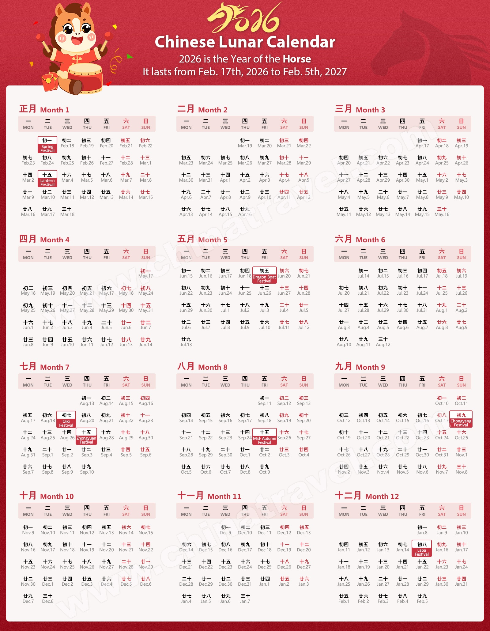 Chinese Calendar 2026/2027, Gregorian To Lunar Date throughout Chinese Lunar Calendar 2026