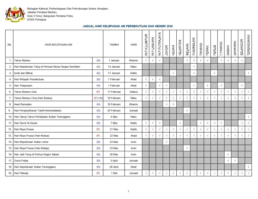 Chinese New Year 2026 : Malaysia School Holiday &amp;amp; Public Holiday within Chinese New Year 2026 Malaysia Calendar