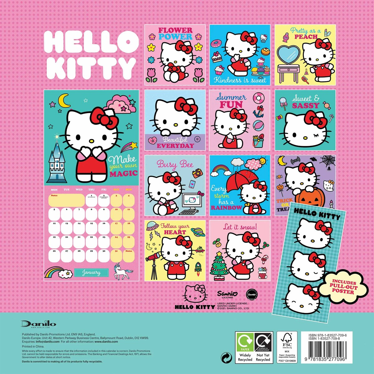 Hello Kitty Calendar 2026 intended for Hello Kitty Calendar 2026