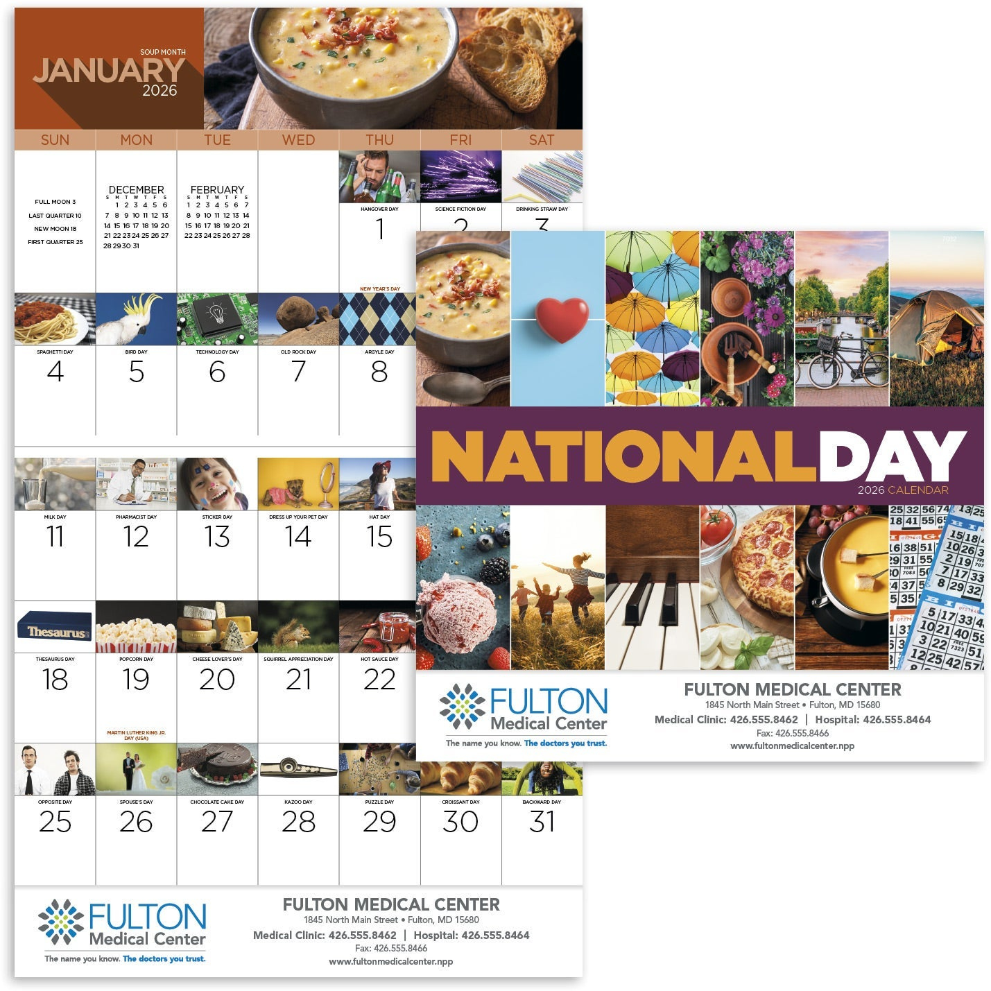 Promotional National Day Calendars (2026, Stapled) regarding National Day Calendar January 2026