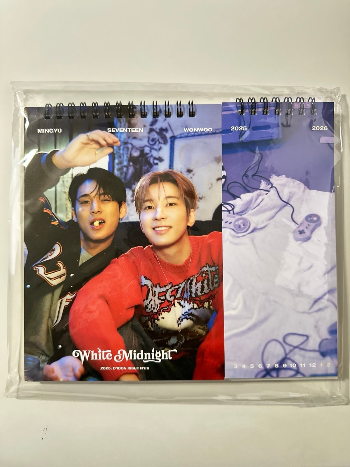 Wonwoo X Mingyu Dicon Magazine - Unit Calendar inside Unit 5 2026 Calendar